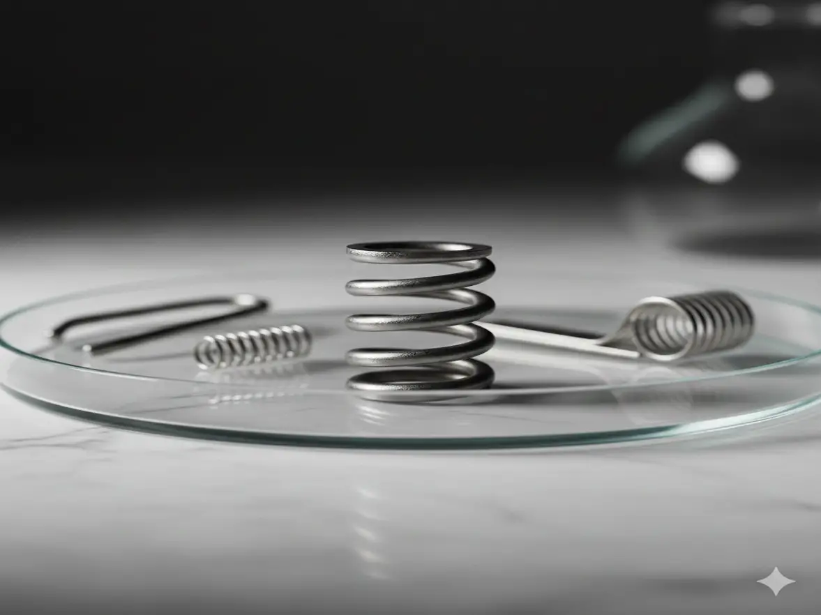 Uso de resortes en dispositivos médicos