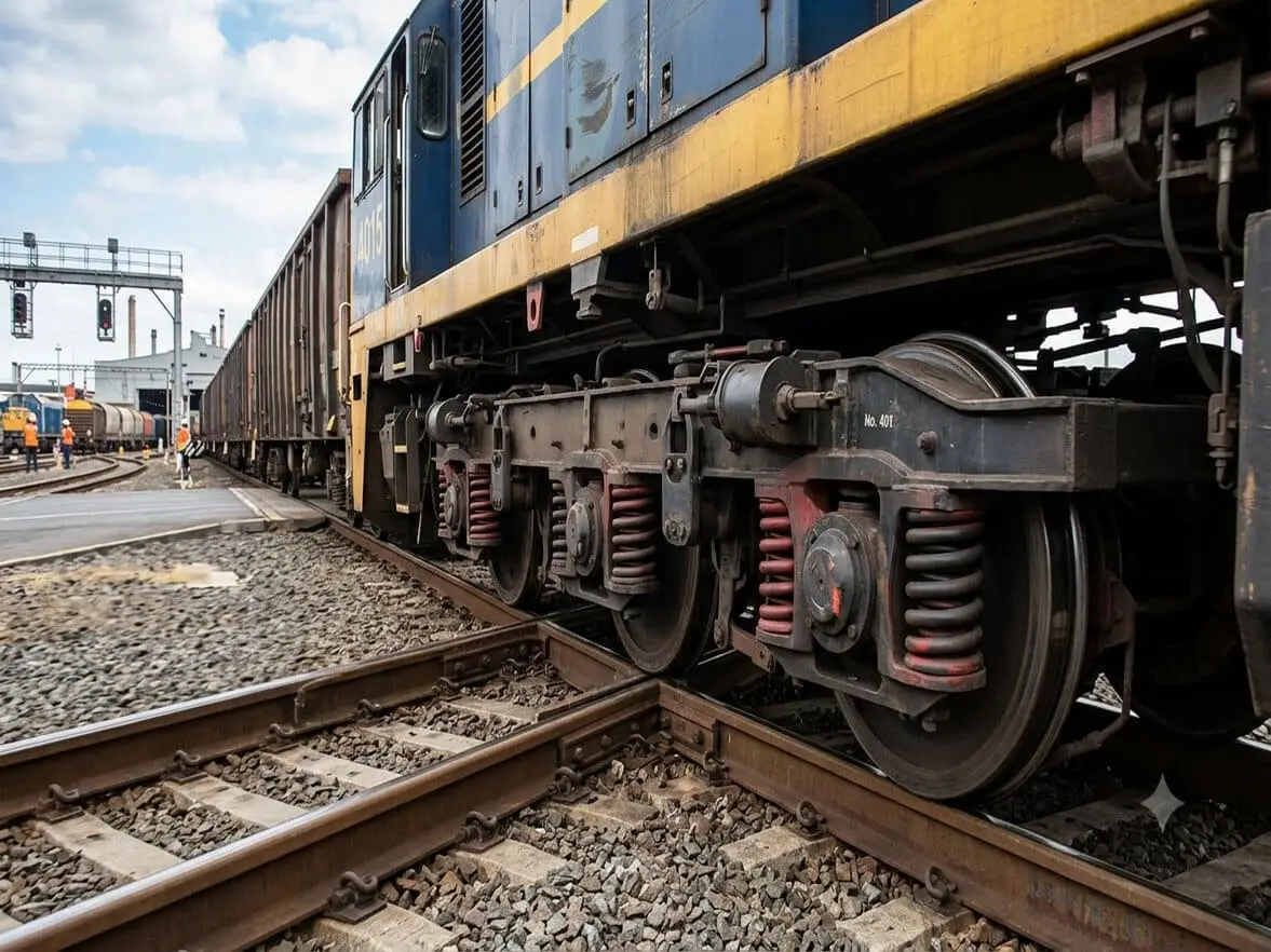 Importancia de los resortes ferroviarios en industria del transporte